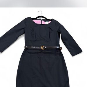 DSQUARED Black and Pink Dress